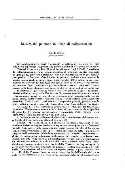 Rivista di patologia e clinica della tubercolosi organo ufficiale della Società italiana fascista di studi scientifici sulla tubercolosi