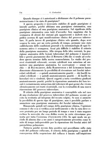 Rivista di patologia e clinica della tubercolosi organo ufficiale della Società italiana fascista di studi scientifici sulla tubercolosi