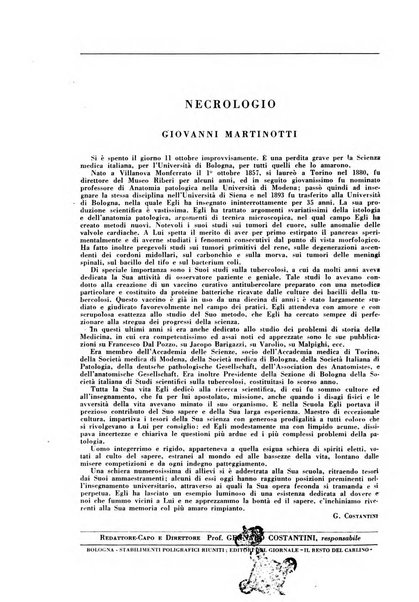 Rivista di patologia e clinica della tubercolosi organo ufficiale della Società italiana fascista di studi scientifici sulla tubercolosi