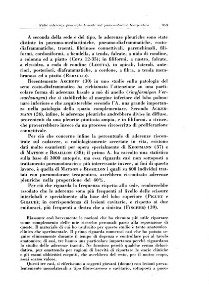 Rivista di patologia e clinica della tubercolosi organo ufficiale della Società italiana fascista di studi scientifici sulla tubercolosi