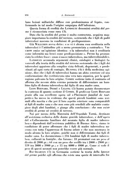 Rivista di patologia e clinica della tubercolosi organo ufficiale della Società italiana fascista di studi scientifici sulla tubercolosi