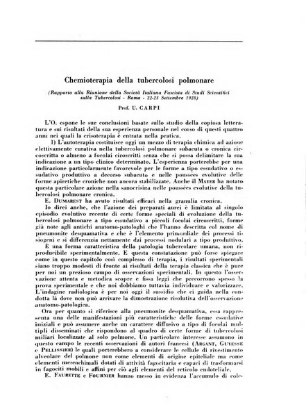 Rivista di patologia e clinica della tubercolosi organo ufficiale della Società italiana fascista di studi scientifici sulla tubercolosi