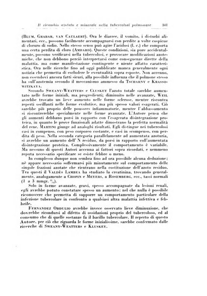 Rivista di patologia e clinica della tubercolosi organo ufficiale della Società italiana fascista di studi scientifici sulla tubercolosi