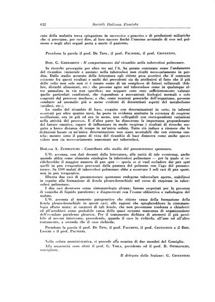 Rivista di patologia e clinica della tubercolosi organo ufficiale della Società italiana fascista di studi scientifici sulla tubercolosi