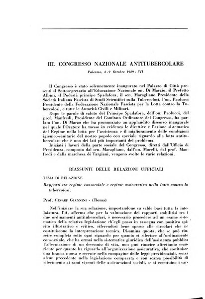 Rivista di patologia e clinica della tubercolosi organo ufficiale della Società italiana fascista di studi scientifici sulla tubercolosi