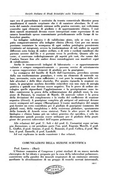 Rivista di patologia e clinica della tubercolosi organo ufficiale della Società italiana fascista di studi scientifici sulla tubercolosi