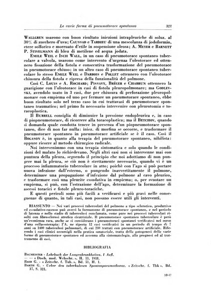 Rivista di patologia e clinica della tubercolosi organo ufficiale della Società italiana fascista di studi scientifici sulla tubercolosi