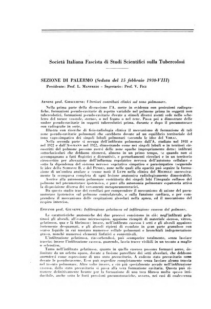 Rivista di patologia e clinica della tubercolosi organo ufficiale della Società italiana fascista di studi scientifici sulla tubercolosi