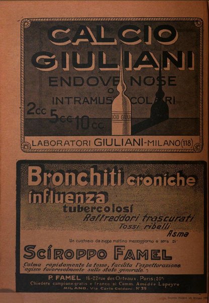 Rivista di patologia e clinica della tubercolosi organo ufficiale della Società italiana fascista di studi scientifici sulla tubercolosi