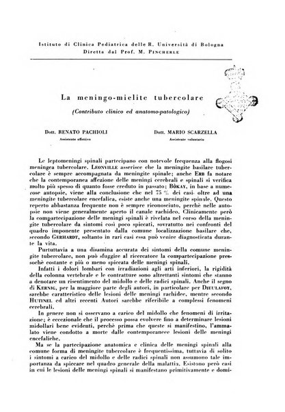 Rivista di patologia e clinica della tubercolosi organo ufficiale della Società italiana fascista di studi scientifici sulla tubercolosi