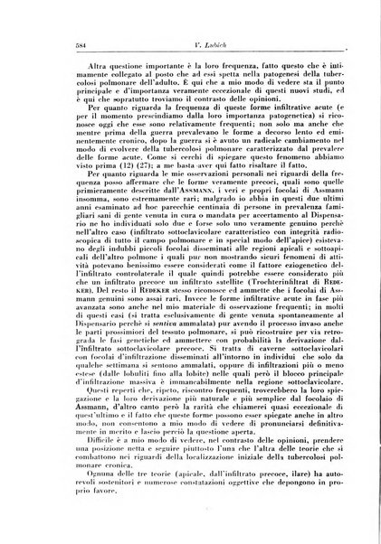 Rivista di patologia e clinica della tubercolosi organo ufficiale della Società italiana fascista di studi scientifici sulla tubercolosi