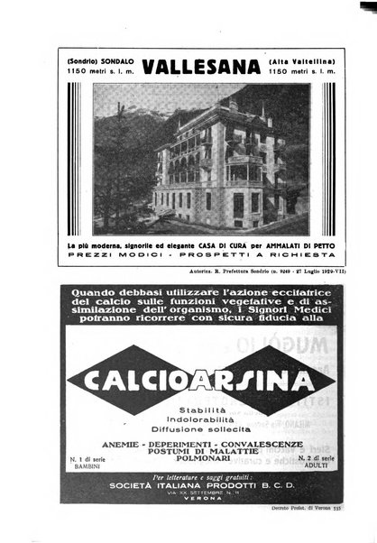 Rivista di patologia e clinica della tubercolosi organo ufficiale della Società italiana fascista di studi scientifici sulla tubercolosi