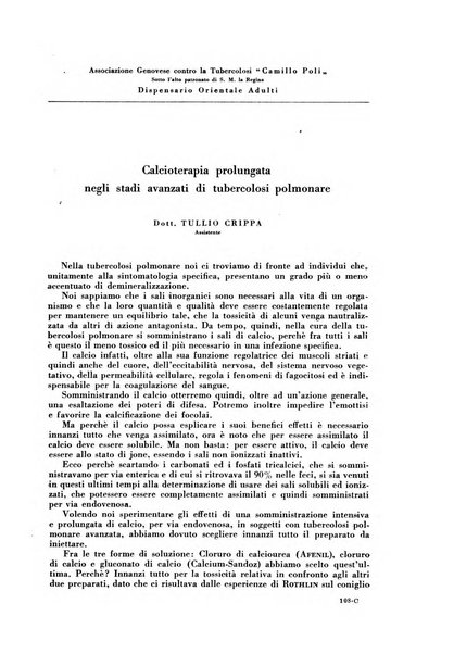 Rivista di patologia e clinica della tubercolosi organo ufficiale della Società italiana fascista di studi scientifici sulla tubercolosi