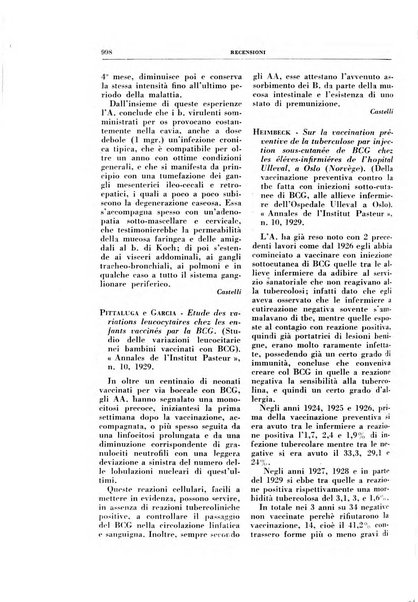 Rivista di patologia e clinica della tubercolosi organo ufficiale della Società italiana fascista di studi scientifici sulla tubercolosi