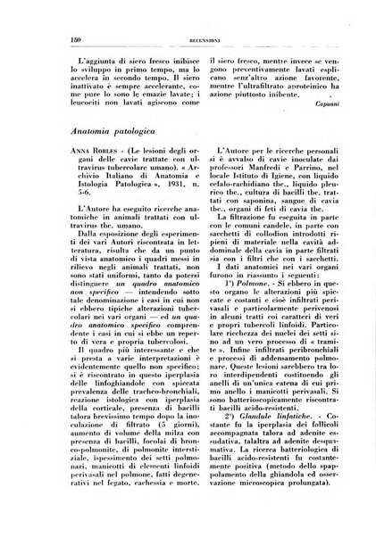 Rivista di patologia e clinica della tubercolosi organo ufficiale della Società italiana fascista di studi scientifici sulla tubercolosi