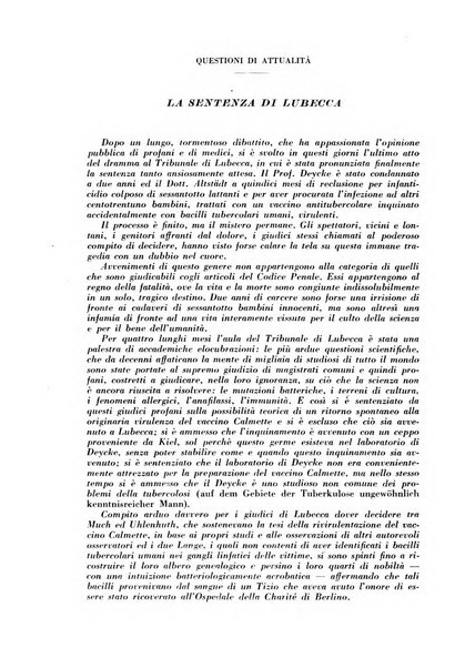 Rivista di patologia e clinica della tubercolosi organo ufficiale della Società italiana fascista di studi scientifici sulla tubercolosi