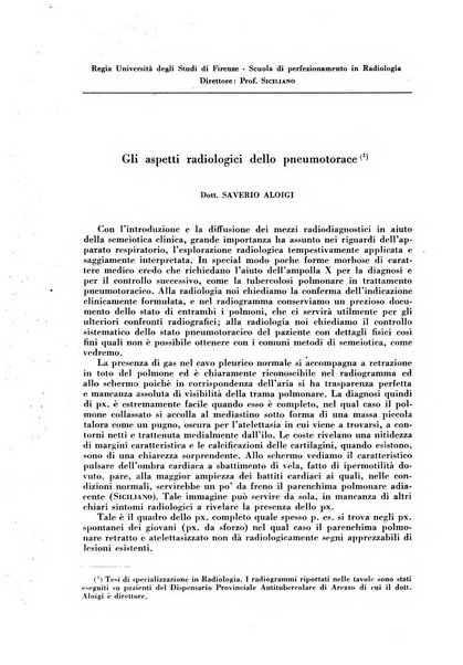 Rivista di patologia e clinica della tubercolosi organo ufficiale della Società italiana fascista di studi scientifici sulla tubercolosi