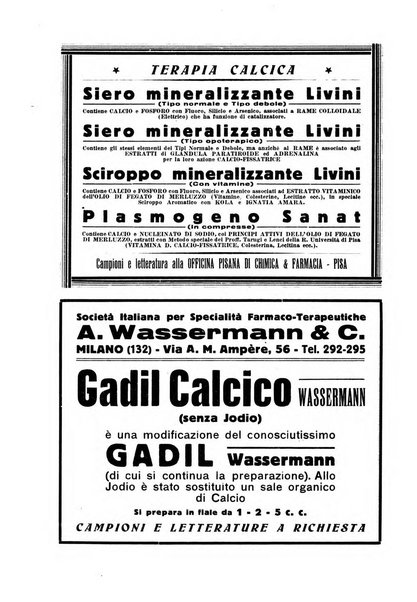 Rivista di patologia e clinica della tubercolosi organo ufficiale della Società italiana fascista di studi scientifici sulla tubercolosi