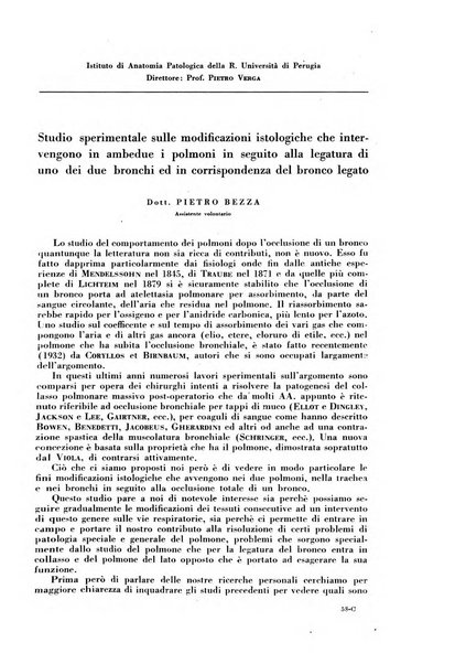 Rivista di patologia e clinica della tubercolosi organo ufficiale della Società italiana fascista di studi scientifici sulla tubercolosi