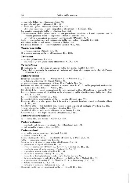 Rivista di patologia e clinica della tubercolosi organo ufficiale della Società italiana fascista di studi scientifici sulla tubercolosi