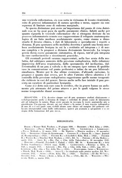 Rivista di patologia e clinica della tubercolosi organo ufficiale della Società italiana fascista di studi scientifici sulla tubercolosi