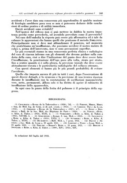 Rivista di patologia e clinica della tubercolosi organo ufficiale della Società italiana fascista di studi scientifici sulla tubercolosi