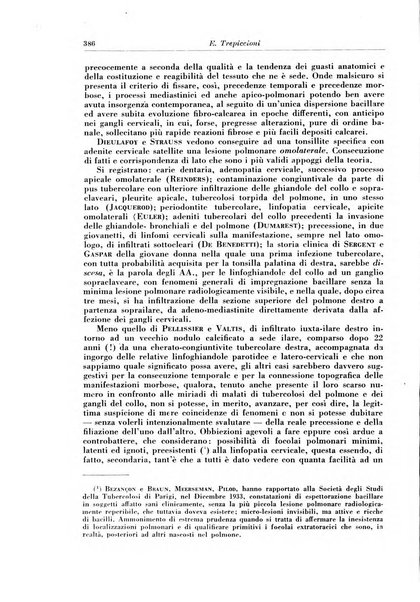 Rivista di patologia e clinica della tubercolosi organo ufficiale della Società italiana fascista di studi scientifici sulla tubercolosi