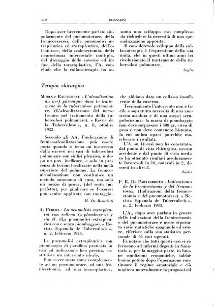 Rivista di patologia e clinica della tubercolosi organo ufficiale della Società italiana fascista di studi scientifici sulla tubercolosi