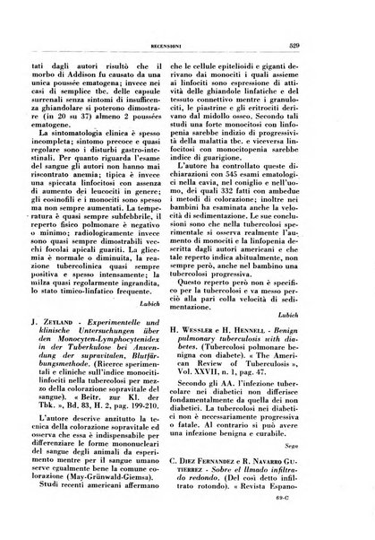 Rivista di patologia e clinica della tubercolosi organo ufficiale della Società italiana fascista di studi scientifici sulla tubercolosi