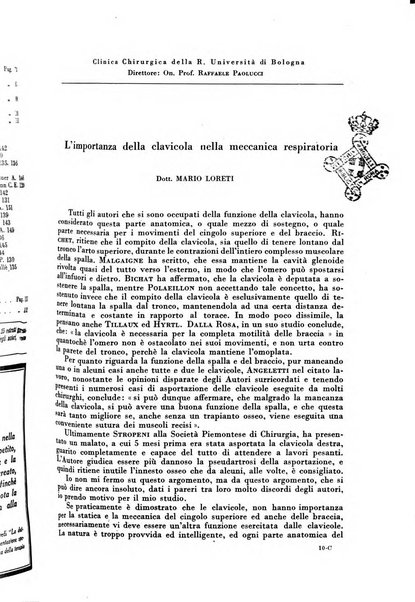 Rivista di patologia e clinica della tubercolosi organo ufficiale della Società italiana fascista di studi scientifici sulla tubercolosi