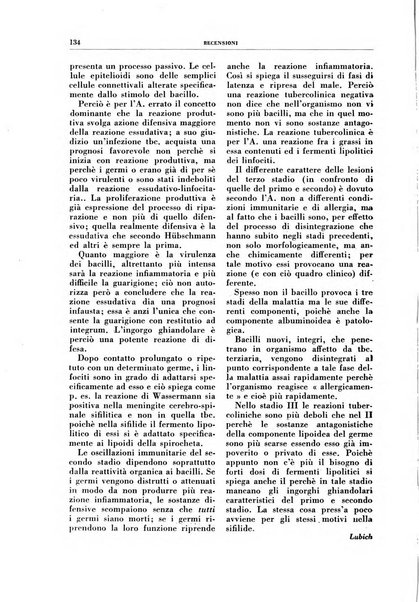 Rivista di patologia e clinica della tubercolosi organo ufficiale della Società italiana fascista di studi scientifici sulla tubercolosi