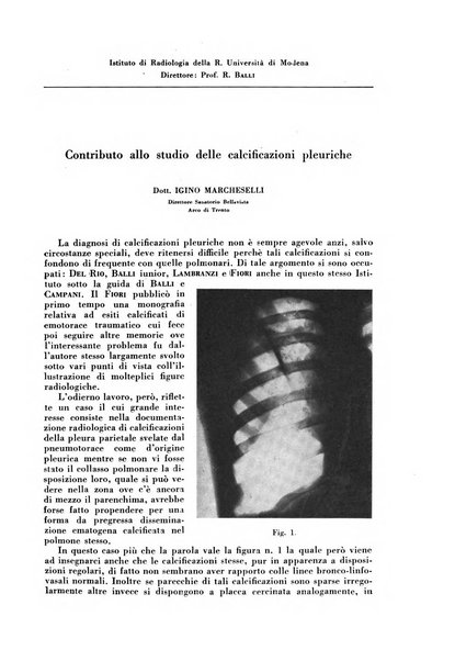 Rivista di patologia e clinica della tubercolosi organo ufficiale della Società italiana fascista di studi scientifici sulla tubercolosi