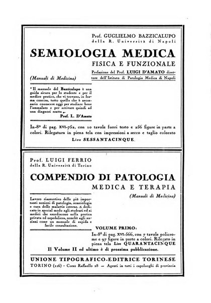 Rivista di patologia e clinica della tubercolosi organo ufficiale della Società italiana fascista di studi scientifici sulla tubercolosi