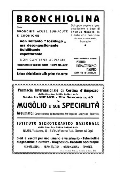 Rivista di patologia e clinica della tubercolosi organo ufficiale della Società italiana fascista di studi scientifici sulla tubercolosi