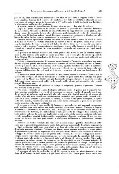 Rivista di patologia e clinica della tubercolosi organo ufficiale della Società italiana fascista di studi scientifici sulla tubercolosi