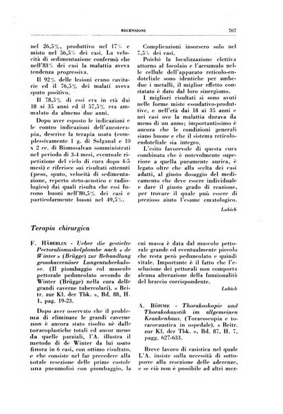 Rivista di patologia e clinica della tubercolosi organo ufficiale della Società italiana fascista di studi scientifici sulla tubercolosi