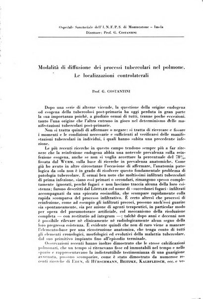 Rivista di patologia e clinica della tubercolosi organo ufficiale della Società italiana fascista di studi scientifici sulla tubercolosi