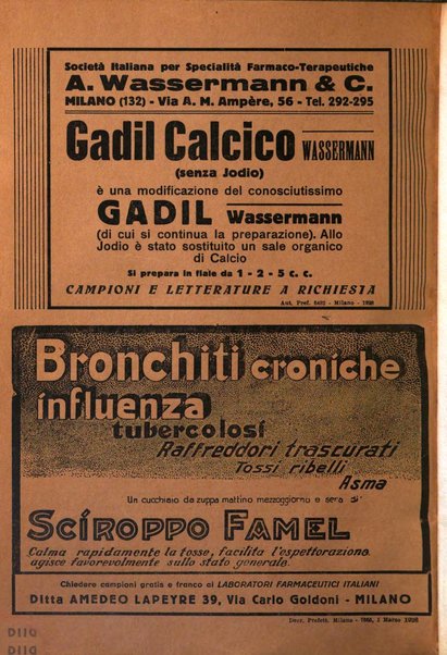 Rivista di patologia e clinica della tubercolosi organo ufficiale della Società italiana fascista di studi scientifici sulla tubercolosi