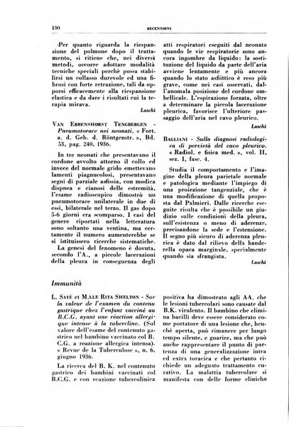 Rivista di patologia e clinica della tubercolosi organo ufficiale della Società italiana fascista di studi scientifici sulla tubercolosi