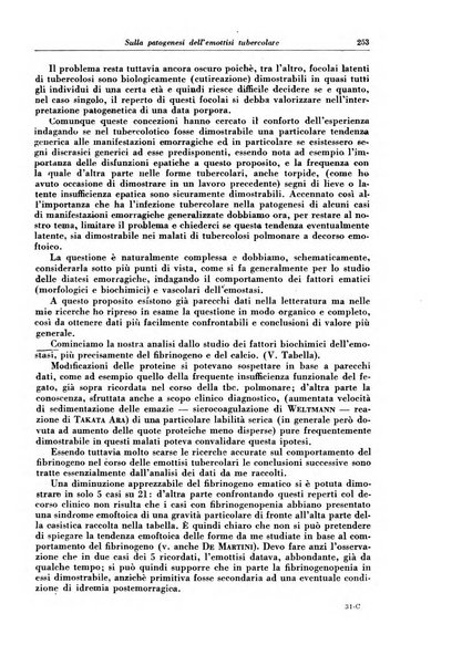 Rivista di patologia e clinica della tubercolosi organo ufficiale della Società italiana fascista di studi scientifici sulla tubercolosi