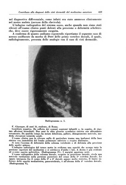 Rivista di patologia e clinica della tubercolosi organo ufficiale della Società italiana fascista di studi scientifici sulla tubercolosi