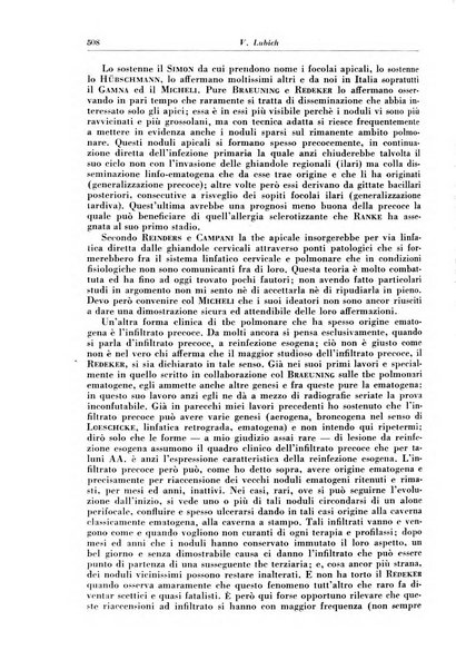 Rivista di patologia e clinica della tubercolosi organo ufficiale della Società italiana fascista di studi scientifici sulla tubercolosi