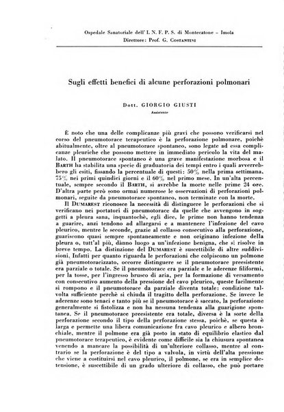 Rivista di patologia e clinica della tubercolosi organo ufficiale della Società italiana fascista di studi scientifici sulla tubercolosi