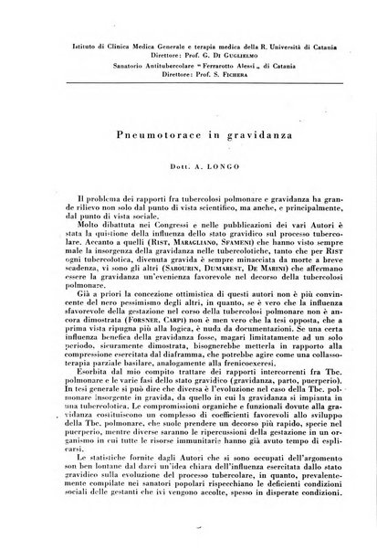 Rivista di patologia e clinica della tubercolosi organo ufficiale della Società italiana fascista di studi scientifici sulla tubercolosi