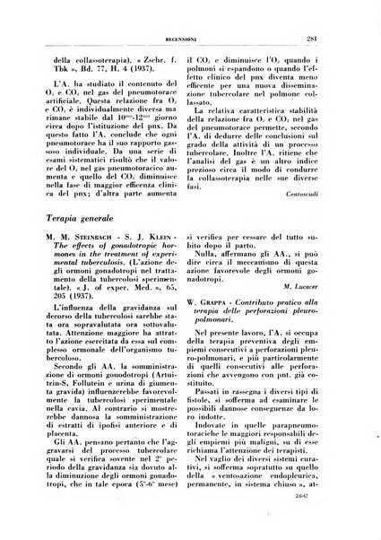 Rivista di patologia e clinica della tubercolosi organo ufficiale della Società italiana fascista di studi scientifici sulla tubercolosi