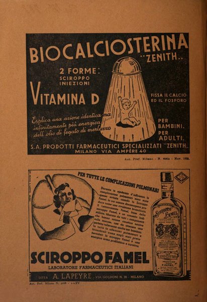 Rivista di patologia e clinica della tubercolosi organo ufficiale della Società italiana fascista di studi scientifici sulla tubercolosi