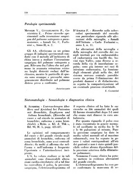 Rivista di patologia e clinica della tubercolosi organo ufficiale della Società italiana fascista di studi scientifici sulla tubercolosi