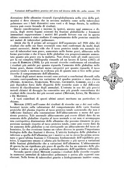 Rivista di patologia e clinica della tubercolosi organo ufficiale della Società italiana fascista di studi scientifici sulla tubercolosi