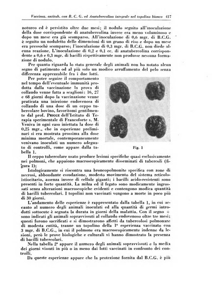 Rivista di patologia e clinica della tubercolosi organo ufficiale della Società italiana fascista di studi scientifici sulla tubercolosi