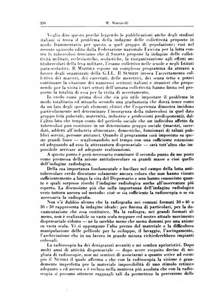 Rivista di patologia e clinica della tubercolosi organo ufficiale della Società italiana fascista di studi scientifici sulla tubercolosi